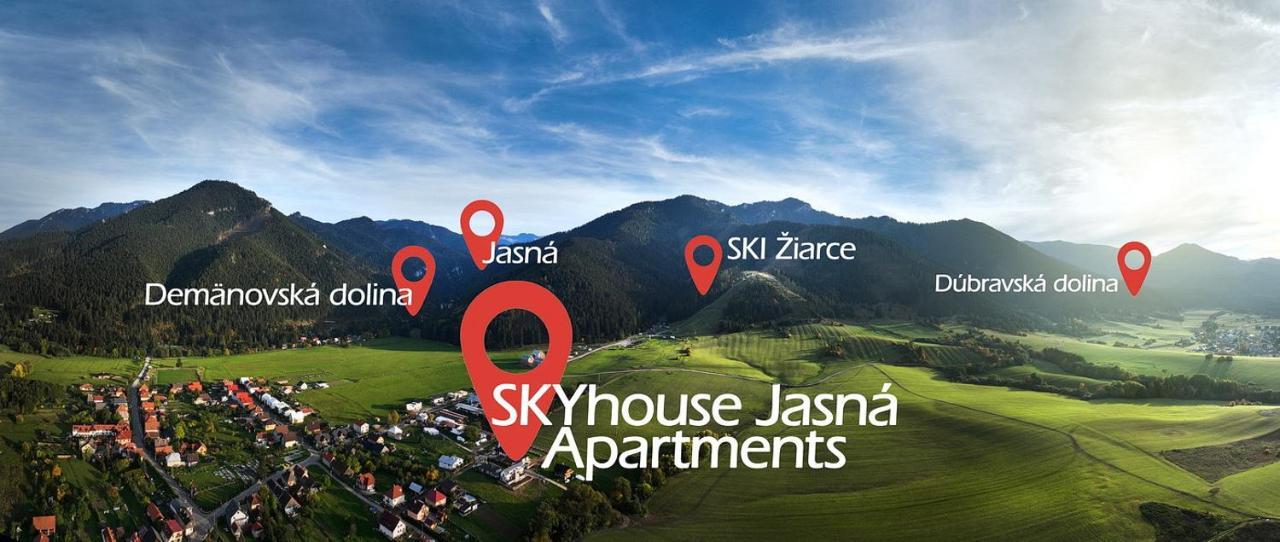 Sky-House Jasna Apartments Pavčina Lehota المظهر الخارجي الصورة